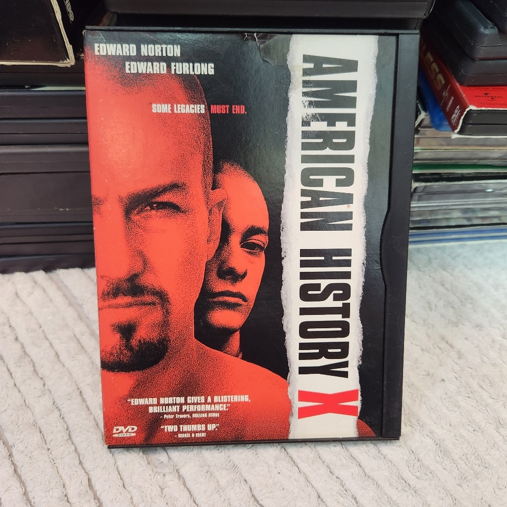 American History X (DVD, 2001) Edward Norton Oscar-nominated. Gritty and Raw.